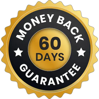 60-Day Money-Back Guarantee Badge
